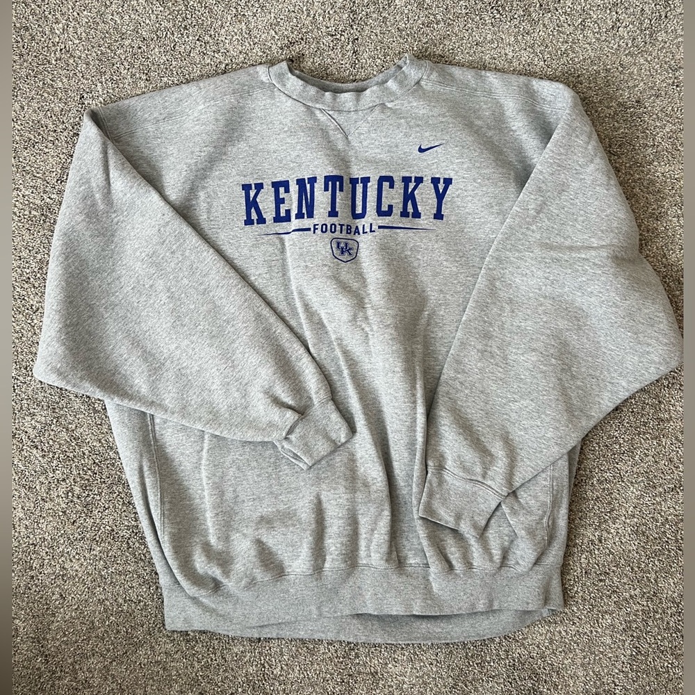 UK Football Nike Mens 2X Crewneck Sweatshirt